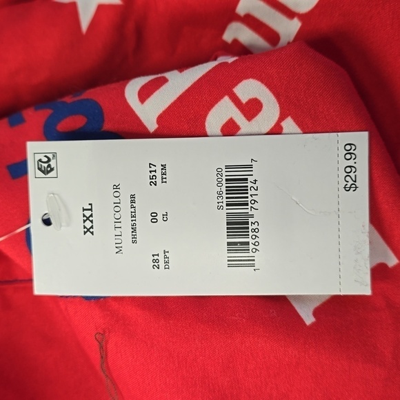 Pabst Blue Ribbon Elastic Board Swim Shorts 8.5" | XXL - Picture 6 of 9